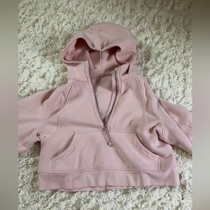 lulu lemon scuba hoodie half zip size xs/s